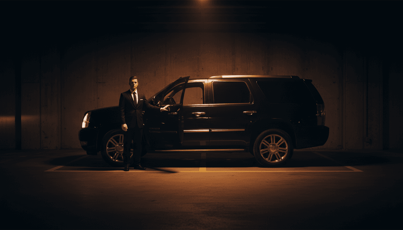 Executive SUV with chauffeur